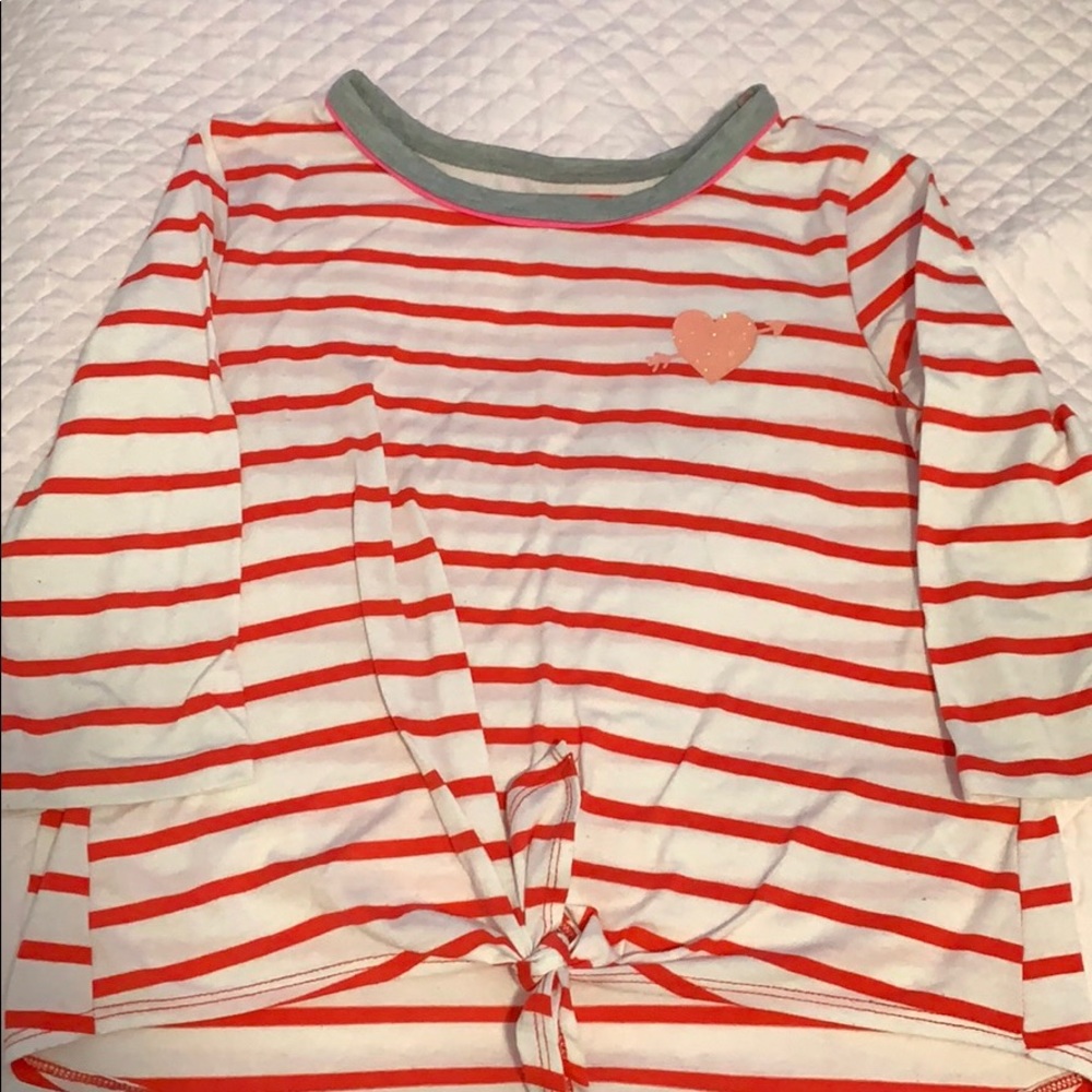 striped long sleeve shirt